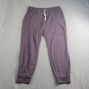 Vuori Performance Joggers Pants DreamKnit Womens Size Medium Burgundy VW303